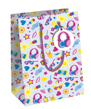 Clairefontaine cadeautas Pep's middelgroot, 265×140×330 mm, beschichtigd papier 210 g/m²