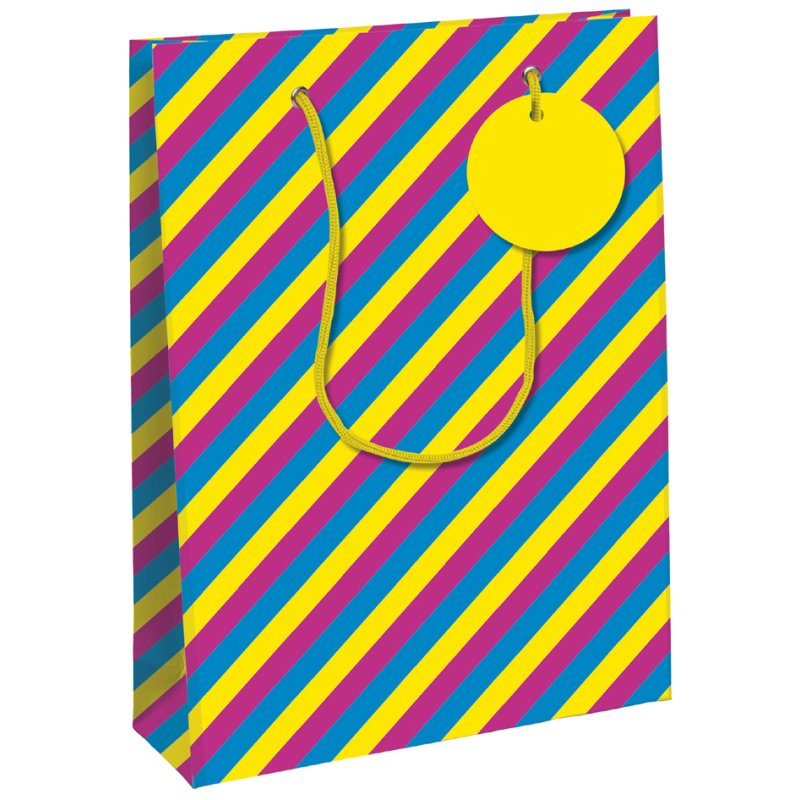 Clairefontaine sac cadeau Pep's II petit, 215×102×253 mm, papier couché 210 g/m²