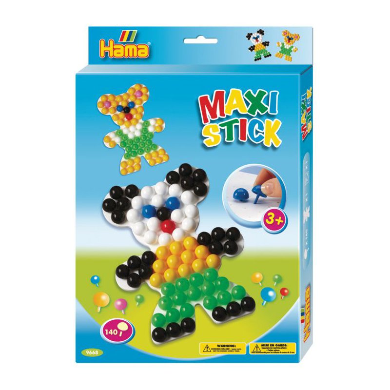 Hama Maxi bead set Bear, reusable, 140 pieces