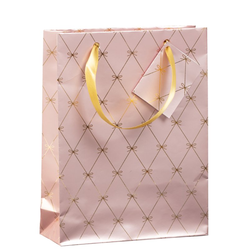 Clairefontaine sac cadeau Primrose, moyen, 170×60×220 mm, ruban satin