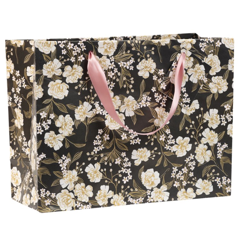 Clairefontaine sac cadeau Primerose grand, 320×130×245 mm, ruban satin