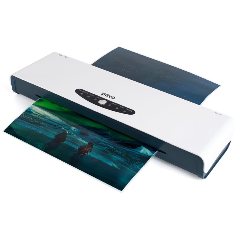 Pavo Alaska Vigor machine à plastifier, A3, noir/blanc, largeur de plastification 330 mm