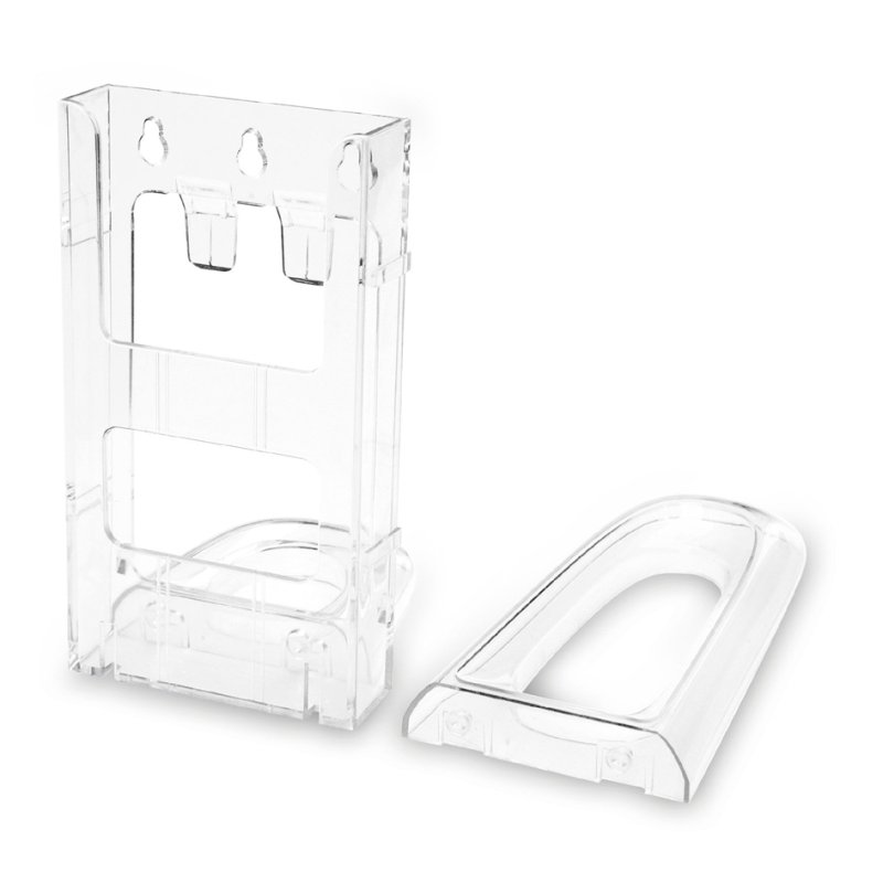 Deflecto pied petit pour porte-brochure, transparent, polystyrène