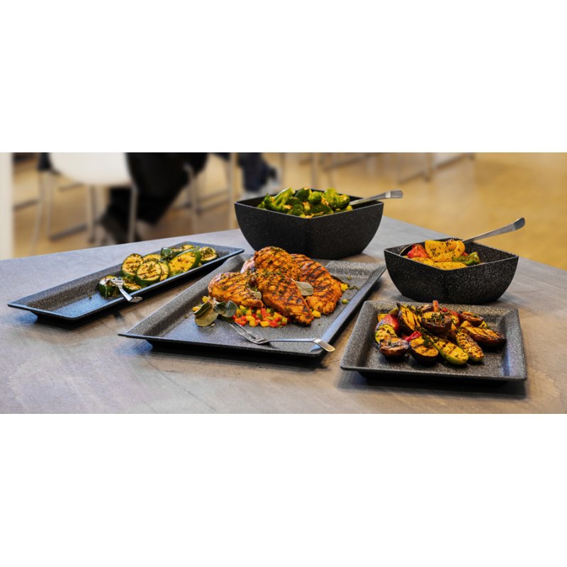 APS FROSTFIRE plat, revêtement antiadhésif en aluminium, 3,8 litres, 250×250×120 mm