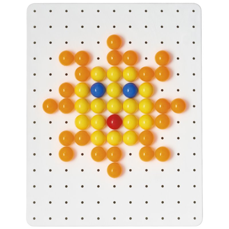 Hama fuse beads Maxi Square, reusable, 140 pieces
