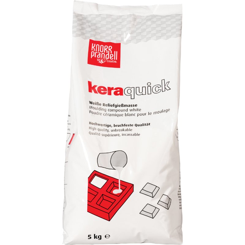 KNORR prandell gietmassa keraquick, wit, 1 kg