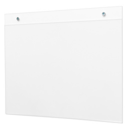 deflecto info-display Classic Image, A4 dwars, polystyreen, wandmontage