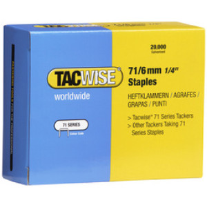 TACWISE nietjes 71/12 mm, verzinkt, 20.000 stuks
