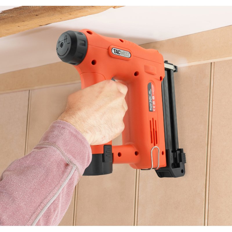 TACWISE nietpistool Master Nailer 12V, oranje, lithium-ion batterij