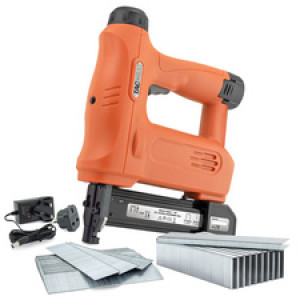 TACWISE nietpistool Master Nailer 12V, oranje, lithium-ion batterij