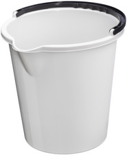 Plast Team emmer Vancouver rond, 10 liter, antraciet