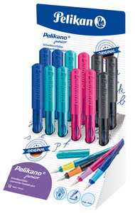Pelikan vulpen Pelikano Junior P68D, linkshandig, federbreite L, 12 stuks