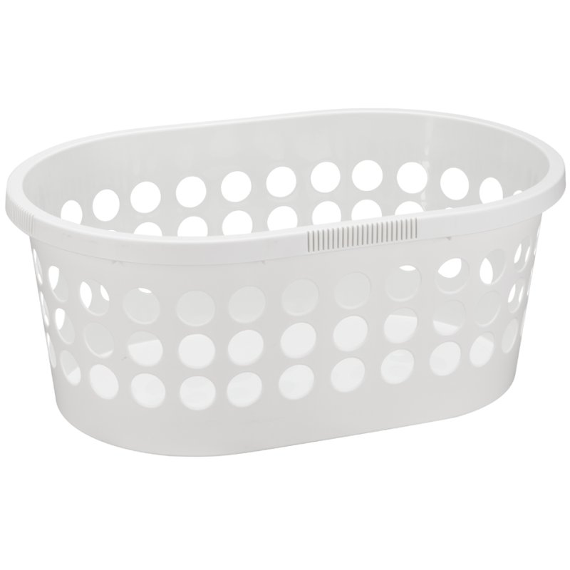 plast team panier à linge Springfield, 30 litres, blanc