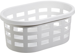 plast team wasmand Boston, wit, 36,8 liter