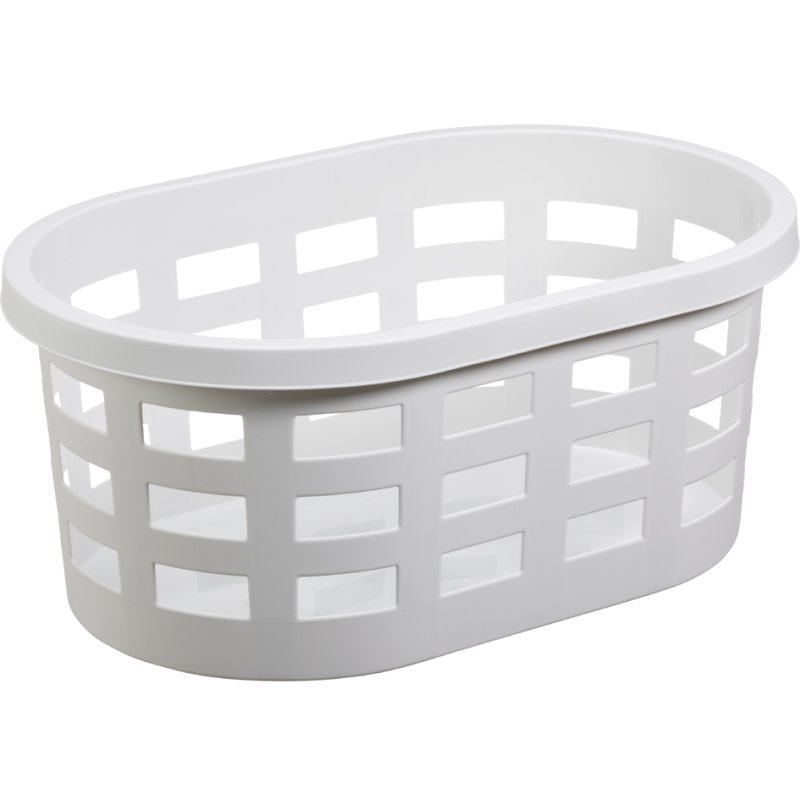 Plast Team panier à linge Boston, 36,8 litres, noir, 582×390×250 mm