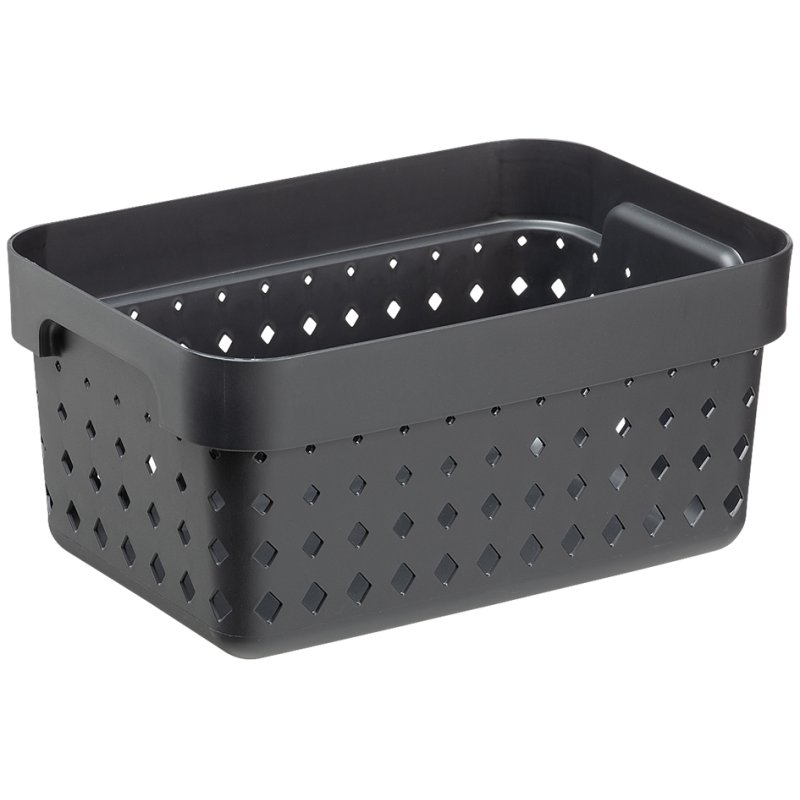 NHG panier de rangement SEOUL BASKET S, PP recyclé, vert, 180×260×126 mm