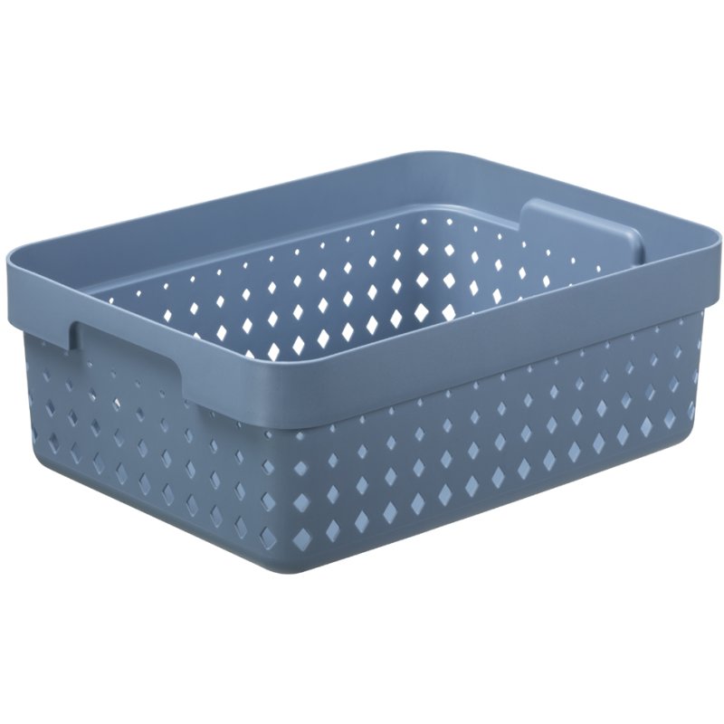 NHG panier de rangement SEOUL BASKET M, gris, 268×357×131 mm