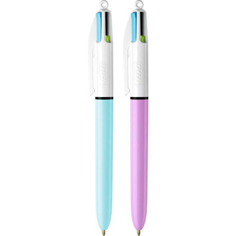 BIC 4-colour Fun ballpoint pen, 4 colours, display of 40 pieces