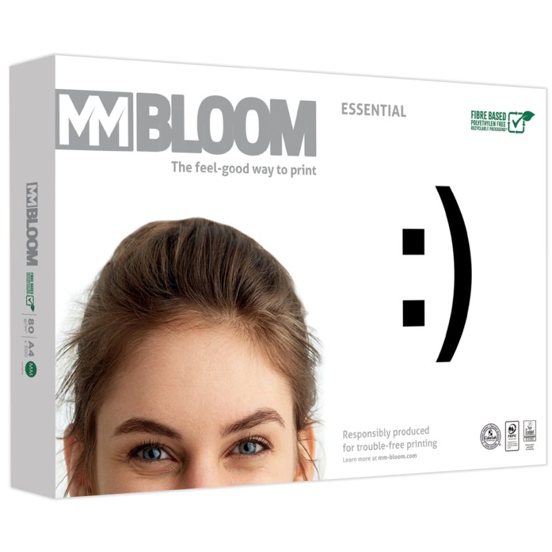BLOOM multifunctioneel papier A4, wit, 80 g/m², 500 vel