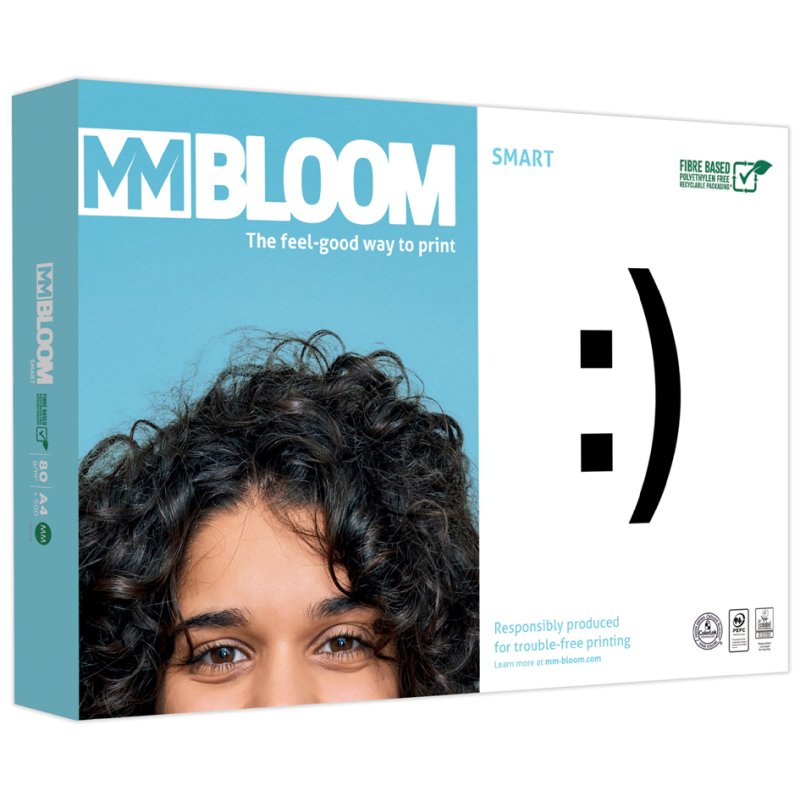 BLOOM multifunctioneel papier A4, wit, 80 g/m², 500 vel