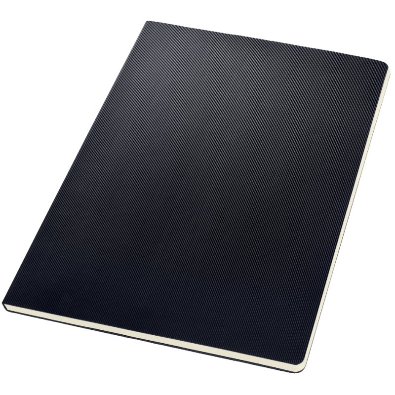 Sigel Conceptum carnet de notes, A4 ligné, couverture rigide noire, 60 feuilles