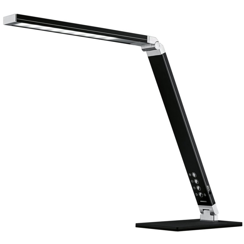 Hansa Lampe de Bureau LED Magic Light, noir, gradable, connexion USB