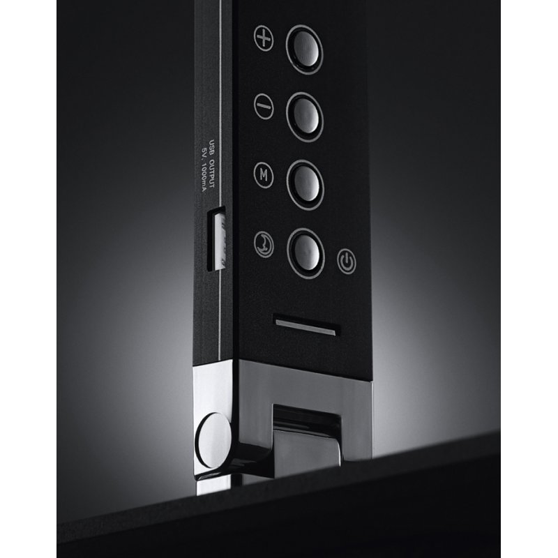 Hansa Lampe de Bureau LED Magic Light, noir, gradable, connexion USB