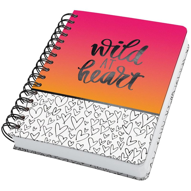 sigel spiraalblock Jolie Inspire Wild Hearts, A5, 120 pages, pointillés