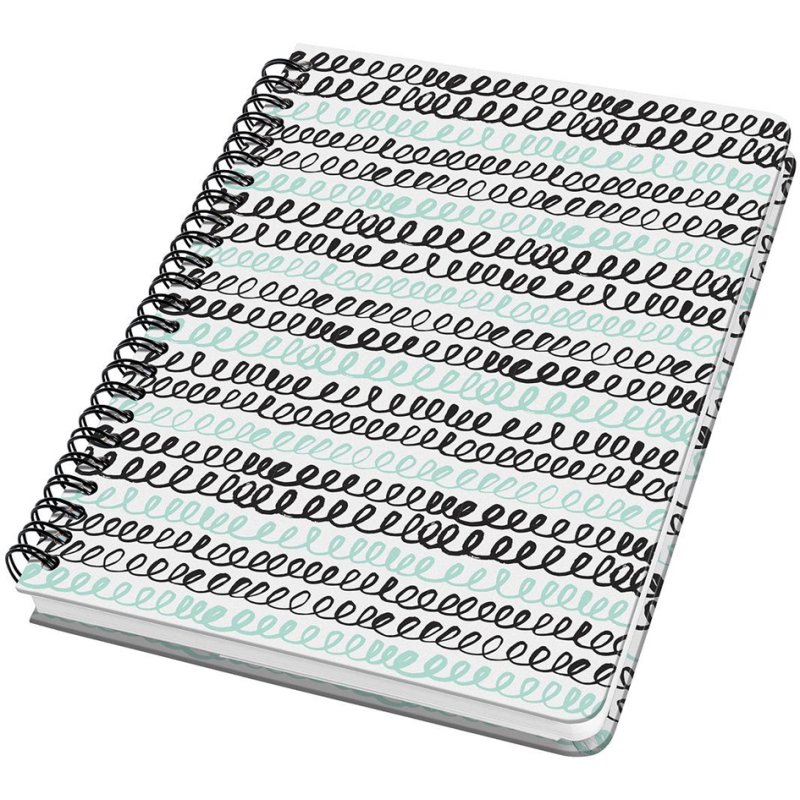 Sigel carnet à spirale Jolie Inspire Curly Mint, A5, pointillés-lignes, 120 pages