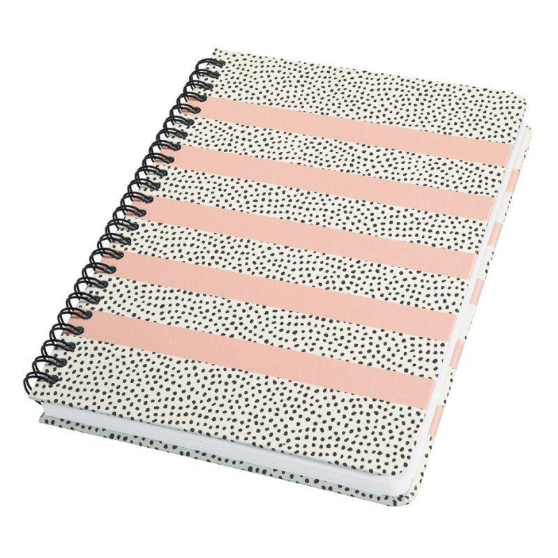 Sigel carnet spiralé Jolie Inspire Sweet Dots A5, pointillés, reliure rigide, 240 pages
