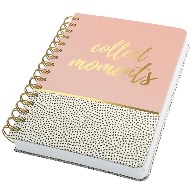 Sigel carnet spiralé Jolie Inspire Sweet Dots A5, pointillés, reliure rigide, 240 pages