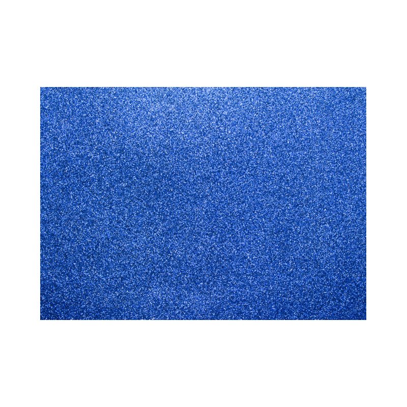 Kangaro carton à paillettes, bleu chrome, 500×700 mm, 300 g/m², 10 feuilles