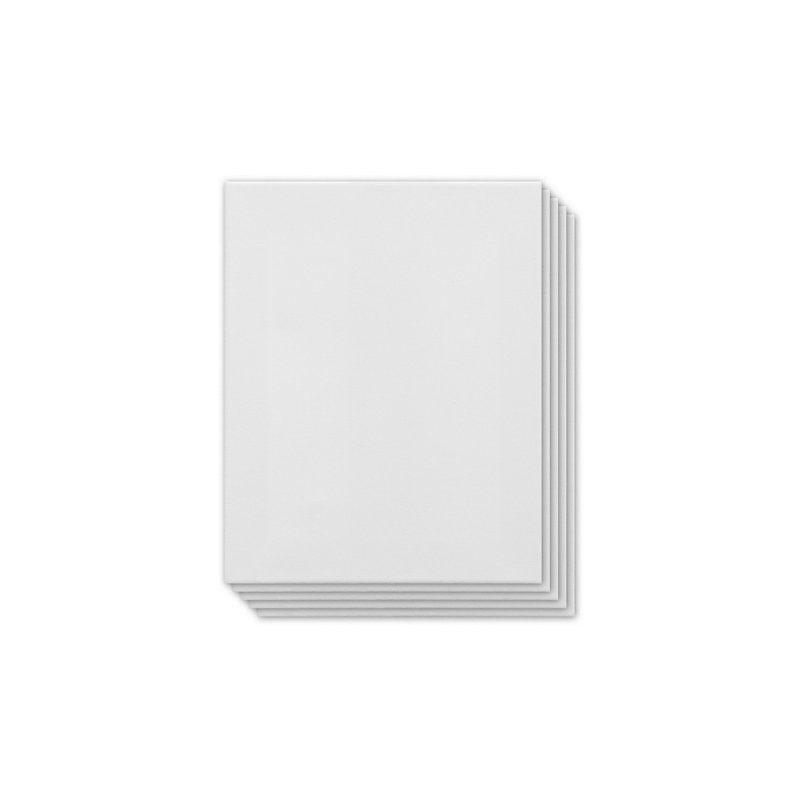 kangaro Canvas Panel, 300 × 400 mm, wit, 5 stuks