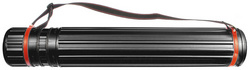 kangaro tekenkoker, uitschuifbaar 640-1080 mm, PP, zwart