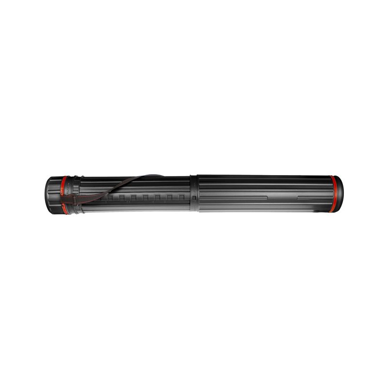 Kangaro étui à croquis, PP noir, diamètre 125 mm, extensible