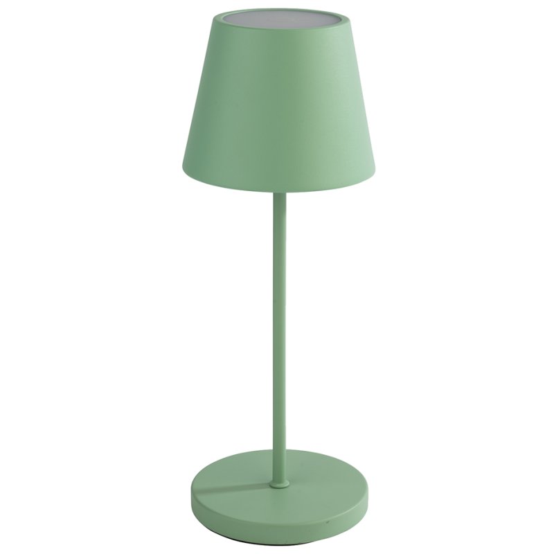 APS Lampe de table LED MERLE, blanc, dimmable, alimentation par batterie