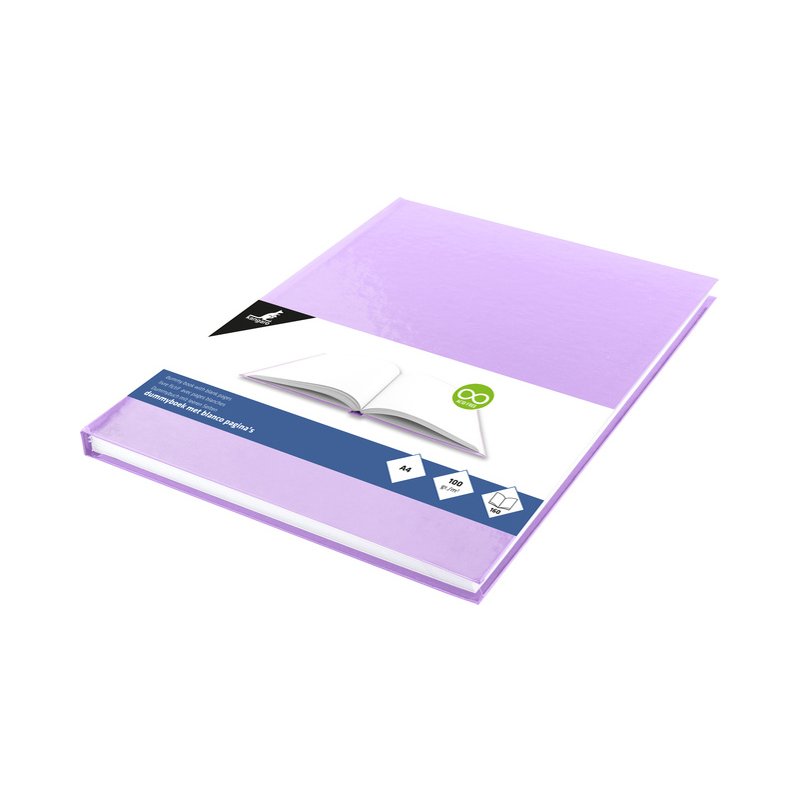 Kangaro schetsboek A5, 80 blad, pastelgeel hardcover