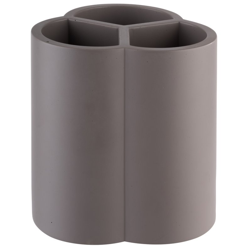 APS bac à couverts Element, 3 compartiments, béton, 130×130 mm