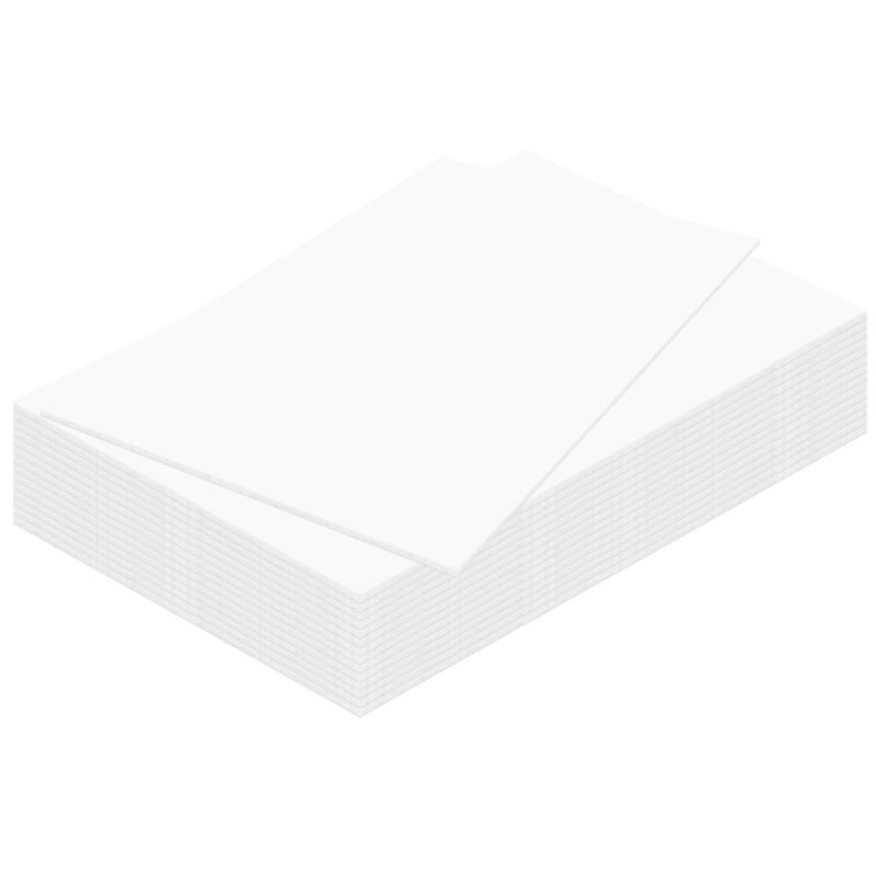 Kangaro Foam Board A4, 3 mm épais, blanc, 30 pièces