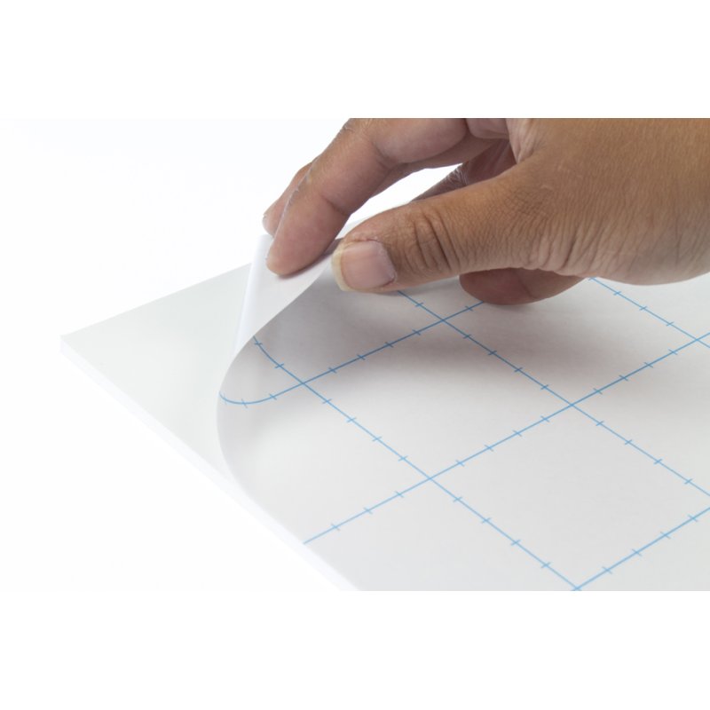 Kangaro foamboard A4, zelfklevend, wit, 5 mm, 20 stuks
