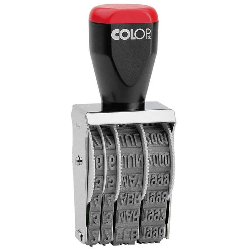 COLOP tampon dateur 07000, mois en lettres, 7 mm