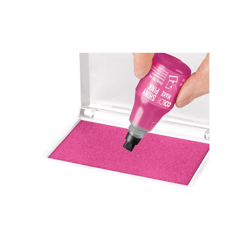 COLOP encre de tampon MAKE, rechargeable, cozy red, 25 ml