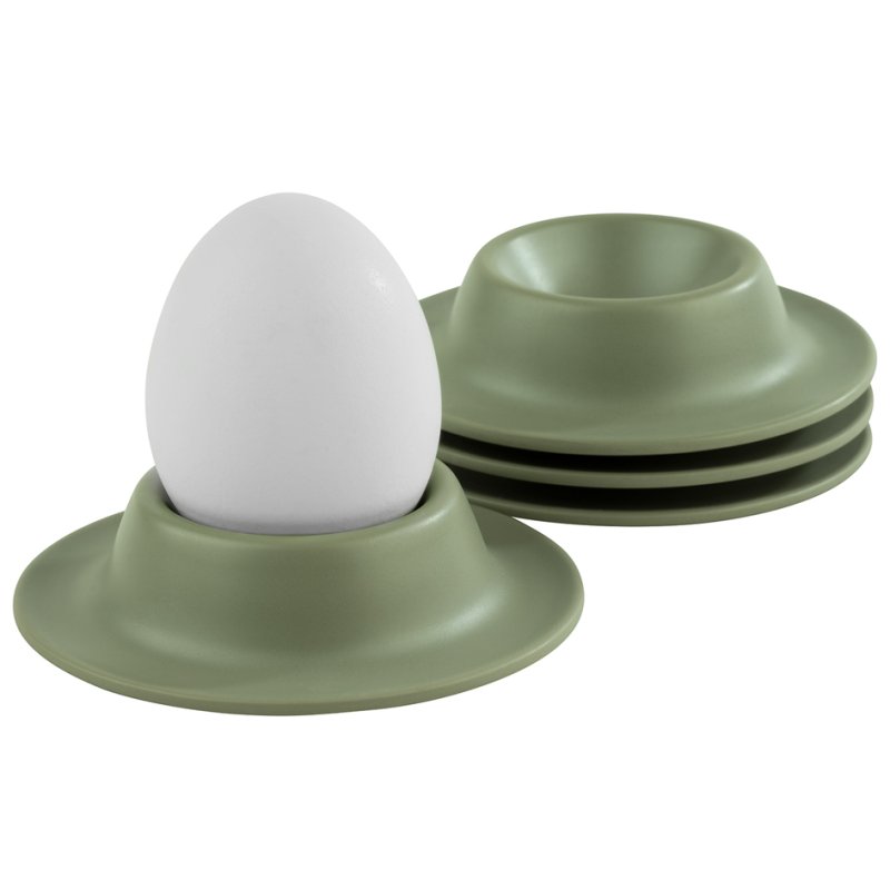 APS coquetiers EGGY, mélamine, vert, ensemble de 4 pièces