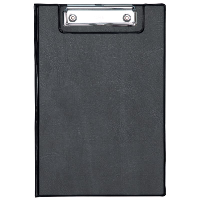 MAUL clipboard folder A5, black, foil coating