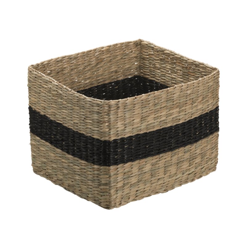 NHG panier de rangement VESTER M, carré, jacinthe d'eau, 300×250×220 mm