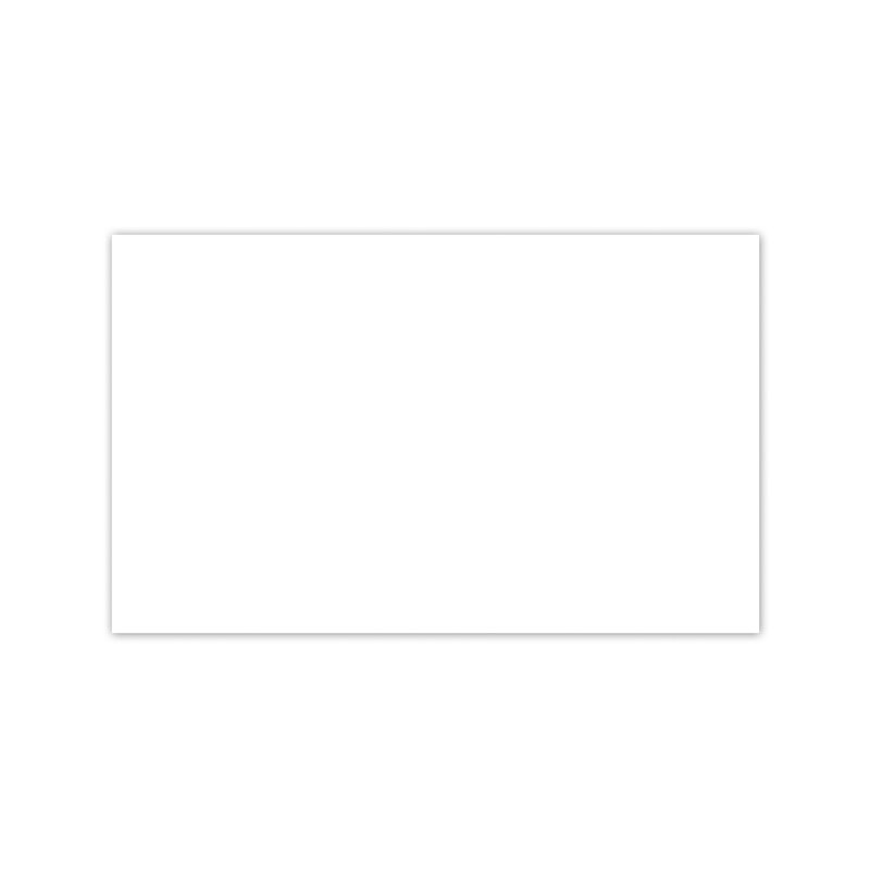 Kangaro systeemkaarten 130 x 80 mm, blanco, wit