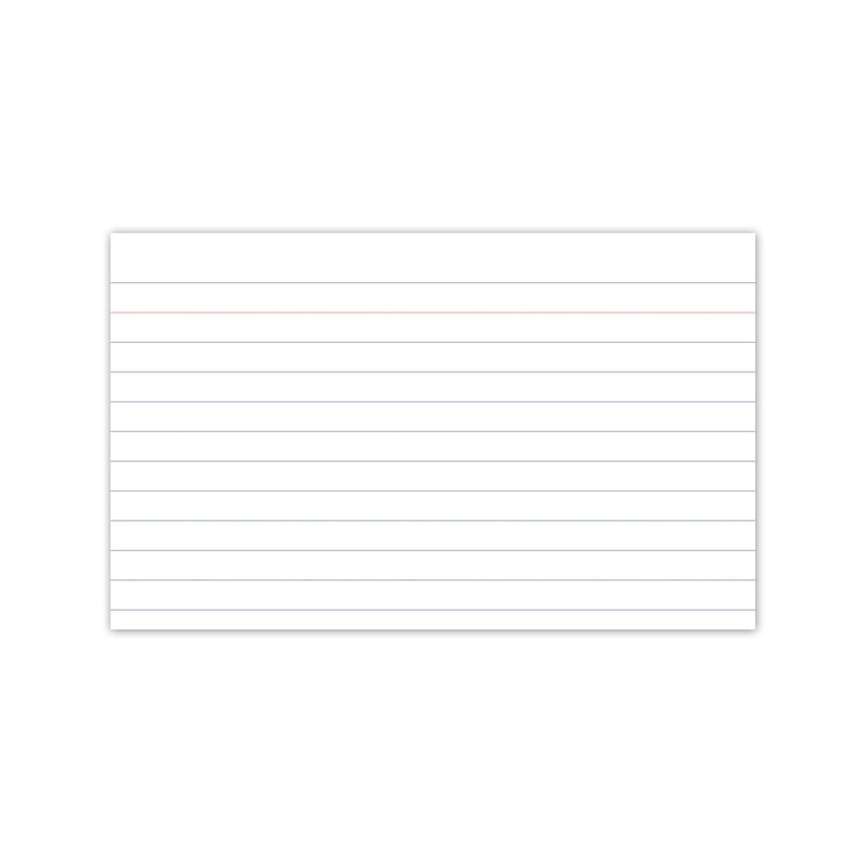 Kangaro systeemkaarten 130 x 80 mm, blanco, wit