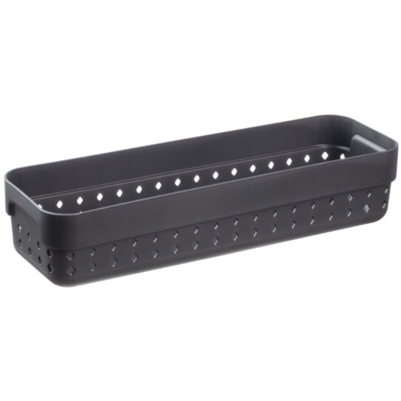 NHG bac de rangement empilable SEOUL ORGANIZER M, blanc, PP recyclé, 238×78×50 mm