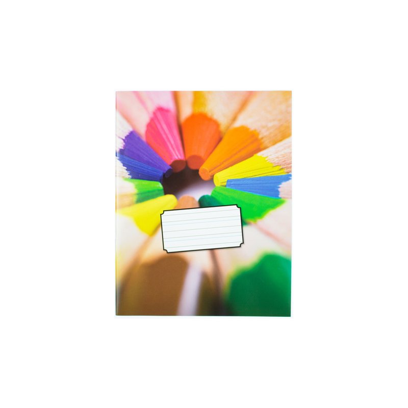 Kangaro exercise book, ruled, 36 pages, assorted colour