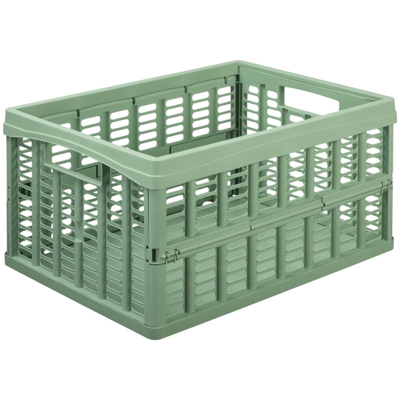 NHG boîte de rangement pliable, 32,5 litres, noir, 480×350×300 mm